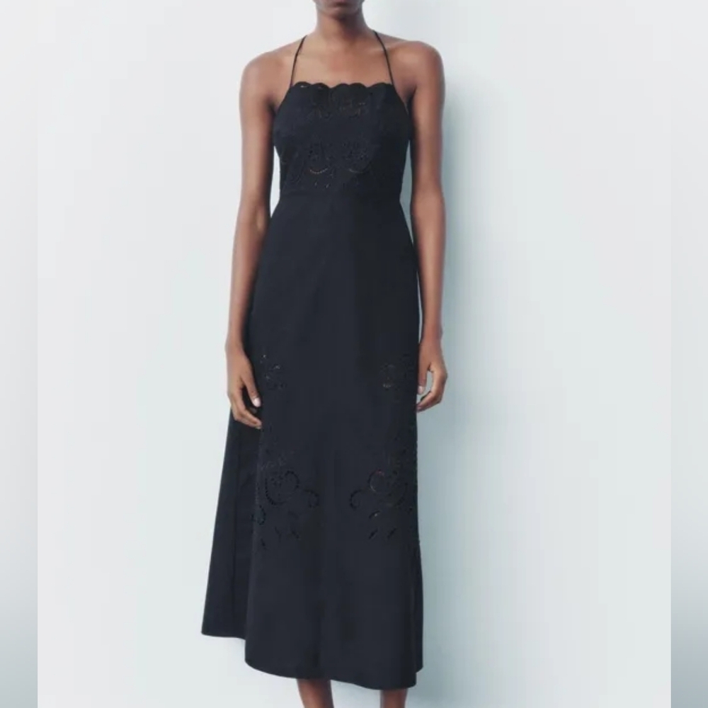 Zara Embroidered dress